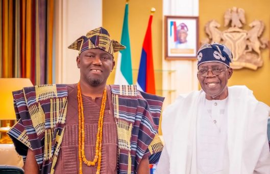 Alaafin lauds Tinubu for award of circular road project in Oyo metropolis