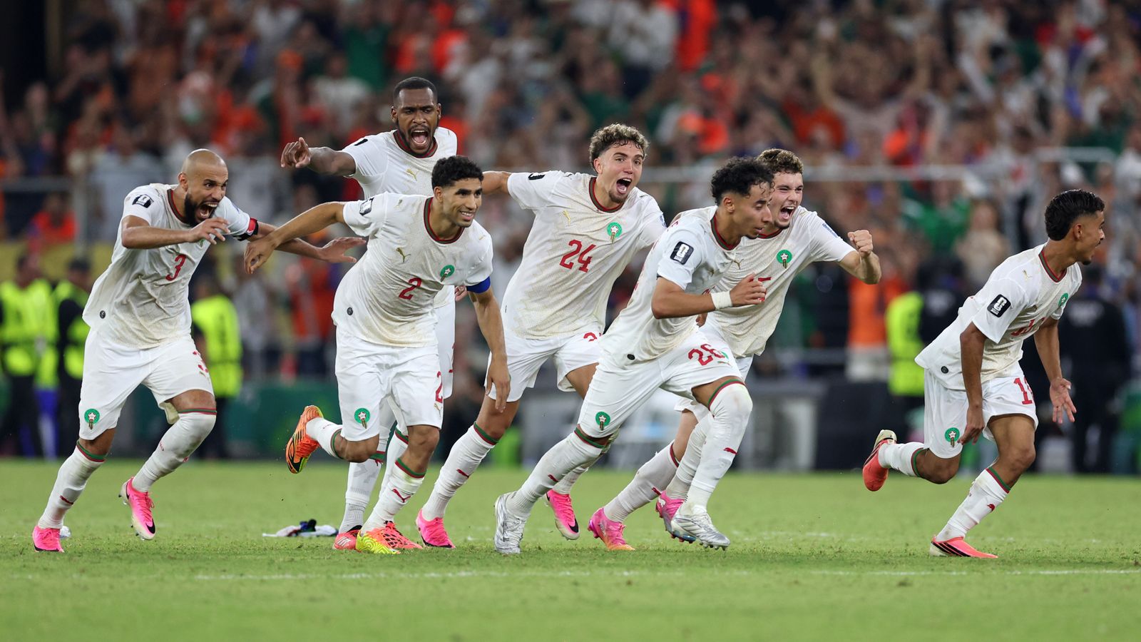World Cup 2026: Netherlands 1-1 Morocco (2-3 on penalties) – Mohamed Ouahbi’s side set up last 16 clash with Canada