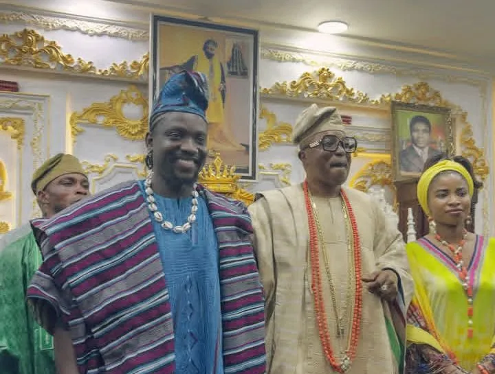 VeryDarkMan Receives Traditional Title From Oluwo of Iwo