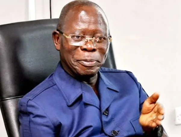Oshiomhole Supports Tougher Action Against Armed Criminals