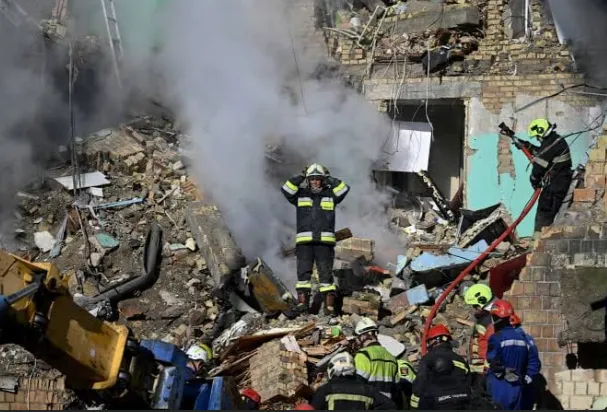 Deadly Russian Missile Attack Hits Kyiv After EU-Ukraine Drone Deal