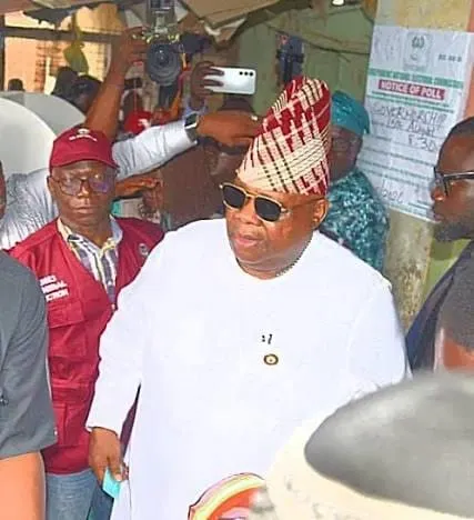 Osun Election: Adeleke Votes in Ede,&hellip;