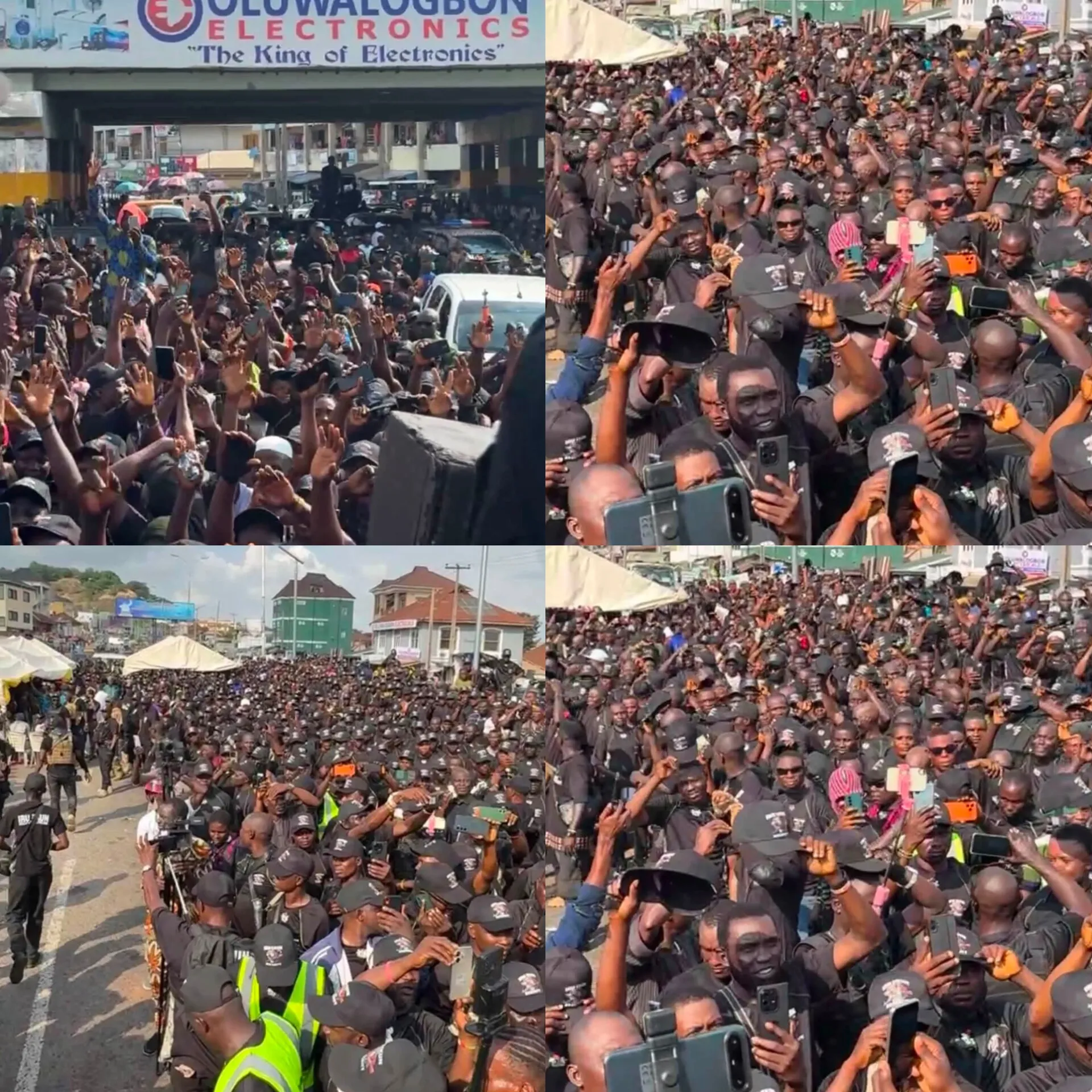 BREAKING: Over 15,000 Turn Out as Iru Ekun Security Network Launches in Ogun State