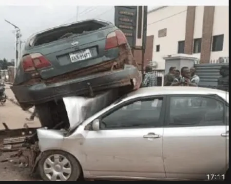 Five Injured as Lagos-Bound Bus Crashes into Two Vehicles in Ondo