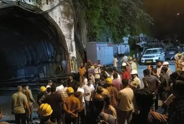 Seven Workers Killed as Landslide Floods Hydropower Tunnel in India