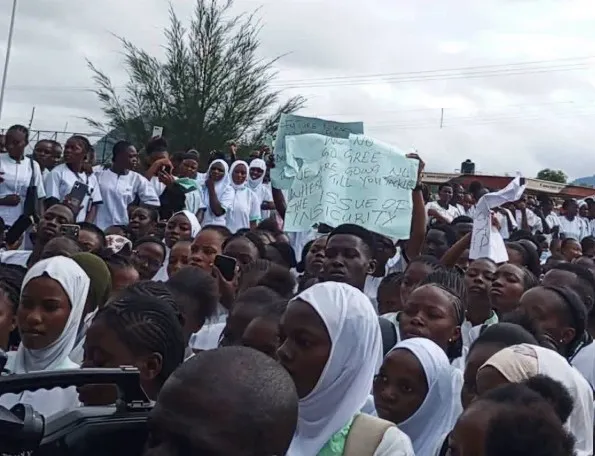 ‘Enough Is Enough’, ‘We Need Justice’ — Taraba Nursing Students Protest Alleged Sexual Assault of Colleague