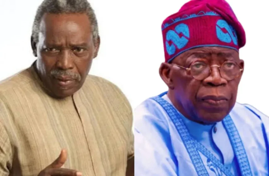 Tinubu Mourns Olu Jacobs, Hails Late Actor as Nigerian Creative Industry Icon